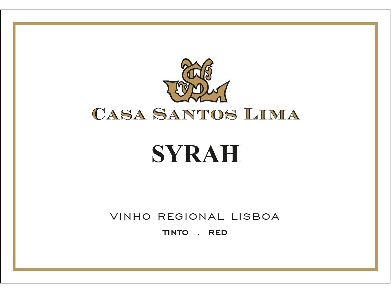 VINHO TINTO CASA SANTOS LIMA SYRAH ESTREMADURA 0.75L image number 1