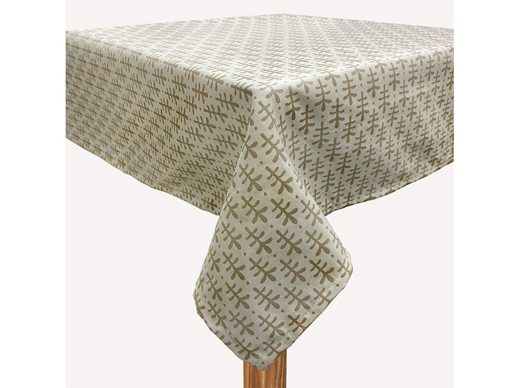 TOALHA MESA AUCHAN ESSENCIAL 100%POL BR 140X200