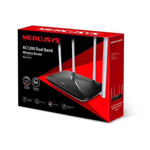 ROUTER MERCUSYS AC1200 AC12 867MBPS image number 3
