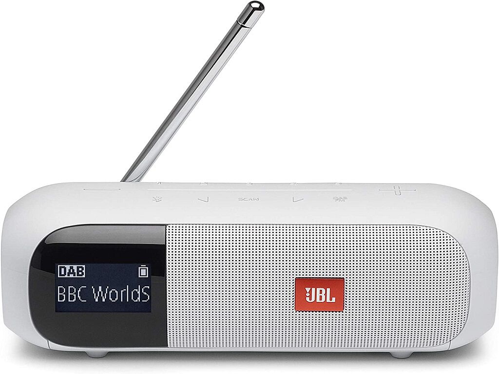 R&Aacute;DIO PORT&Aacute;TIL JBL BRANCO 10W JBL TUNNER 2 WH image number 1