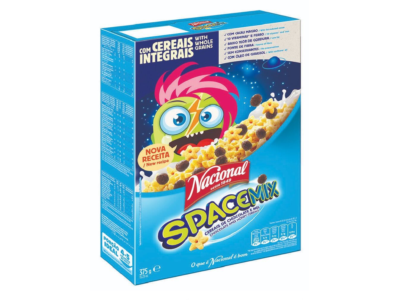 CEREAIS NACIONAL SPACE MIX 375G image number 0