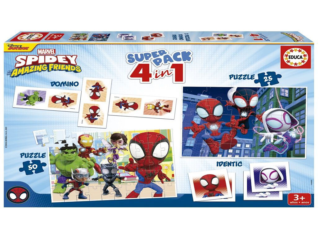 SUPERPACK EDUCA SPIDEY & FRIENDS image number 0