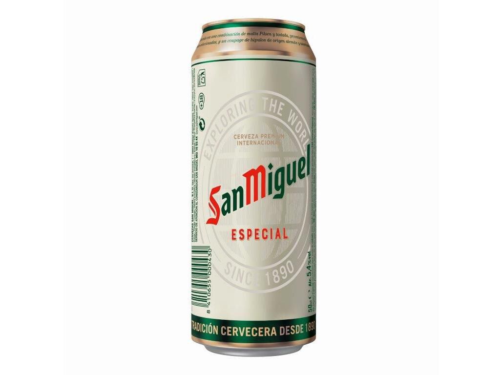 CERVEJA SAN MIGUEL LATA 0.50L