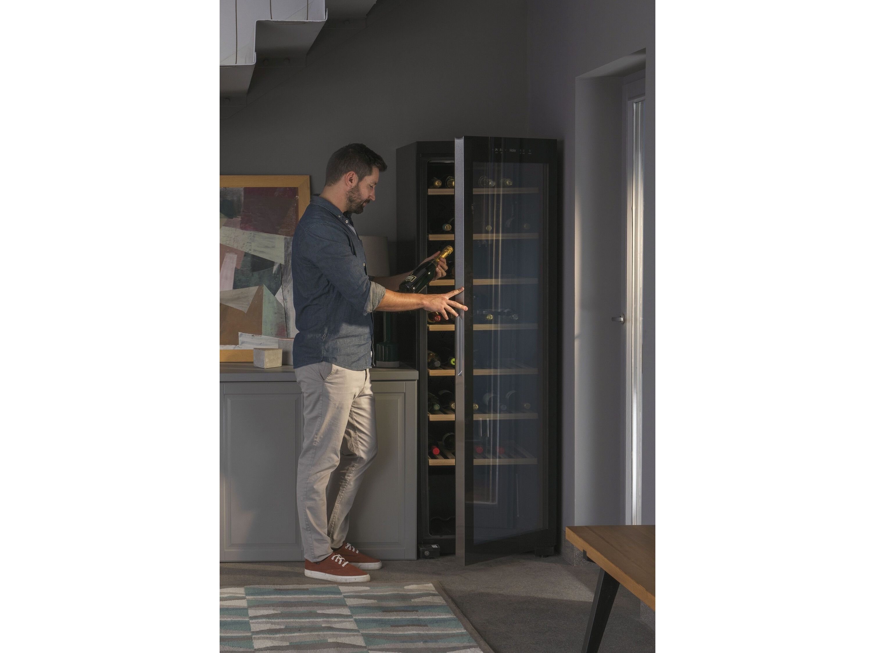 CAVE DE VINHOS HAIER WS171GA 166 GARRAFAS image number 5