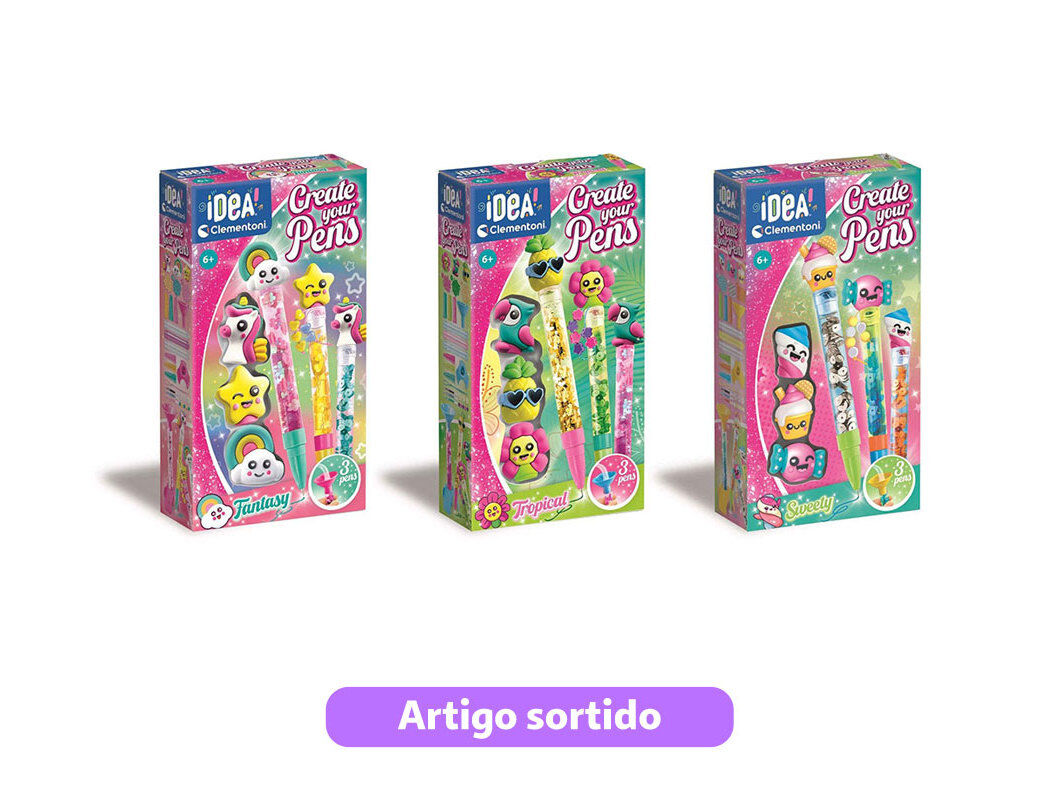 CREATE YOUR PENS 2 CLEMENTONI MODELOS SORTIDOS