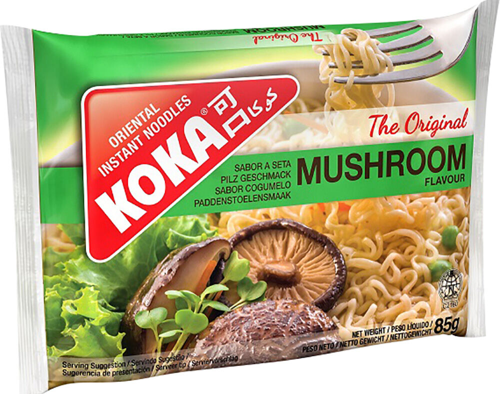 MASSA KOKA INSTANT&Acirc;NEA COGUMELOS 85G