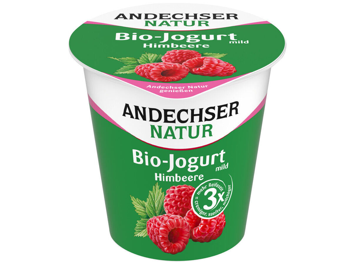 IOGURTE AROMA BIO ANDECHSER FRAMBOESA 150G image number 0