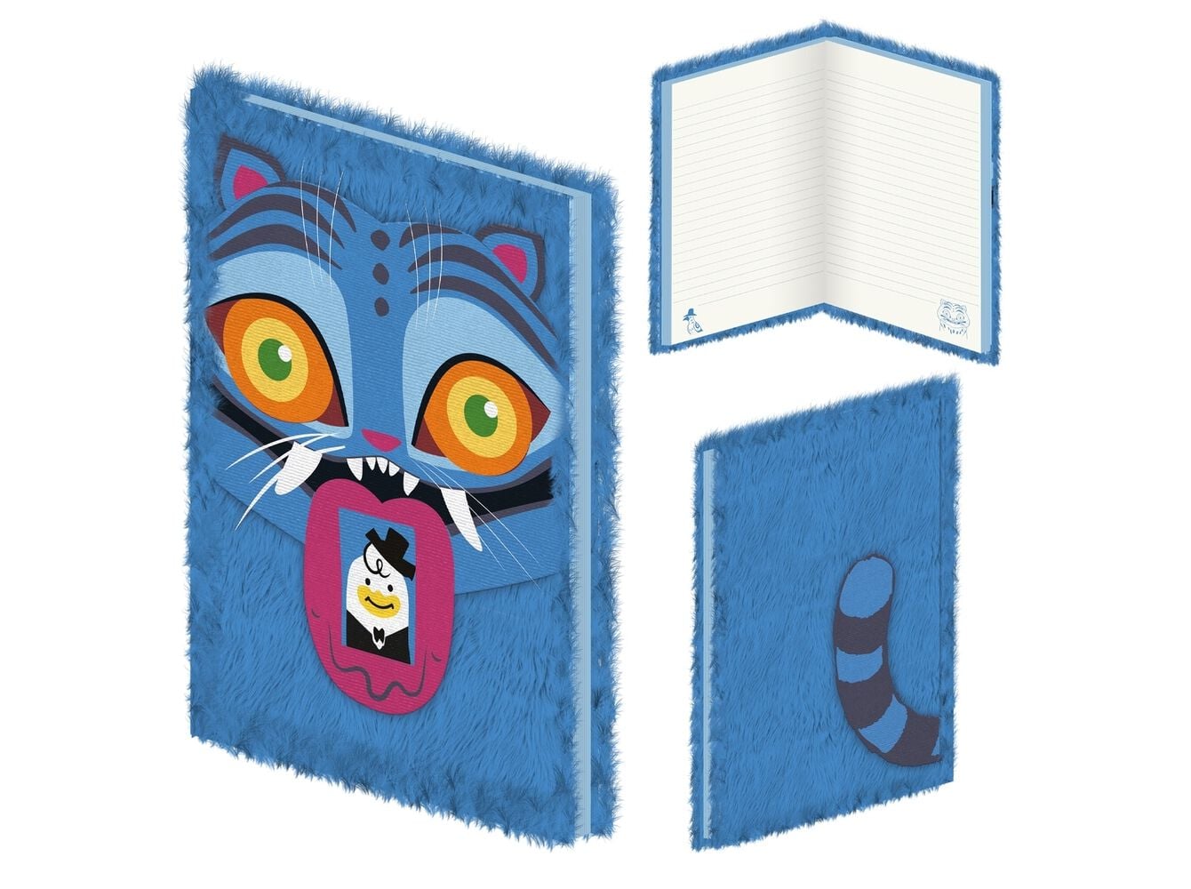 CADERNO A5 K-POP DEMON HUNTERS COM PELO