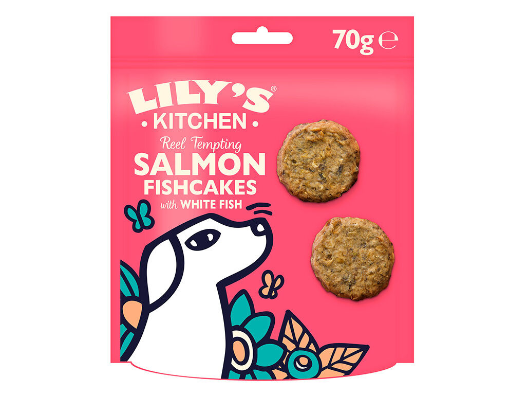 SNACK PARA C&Atilde;O LILY'S KITCHEN SALM&Atilde;O 70G