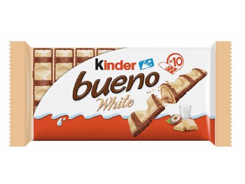 SNACK KINDER BUENO WHITE T2X10 image number 0