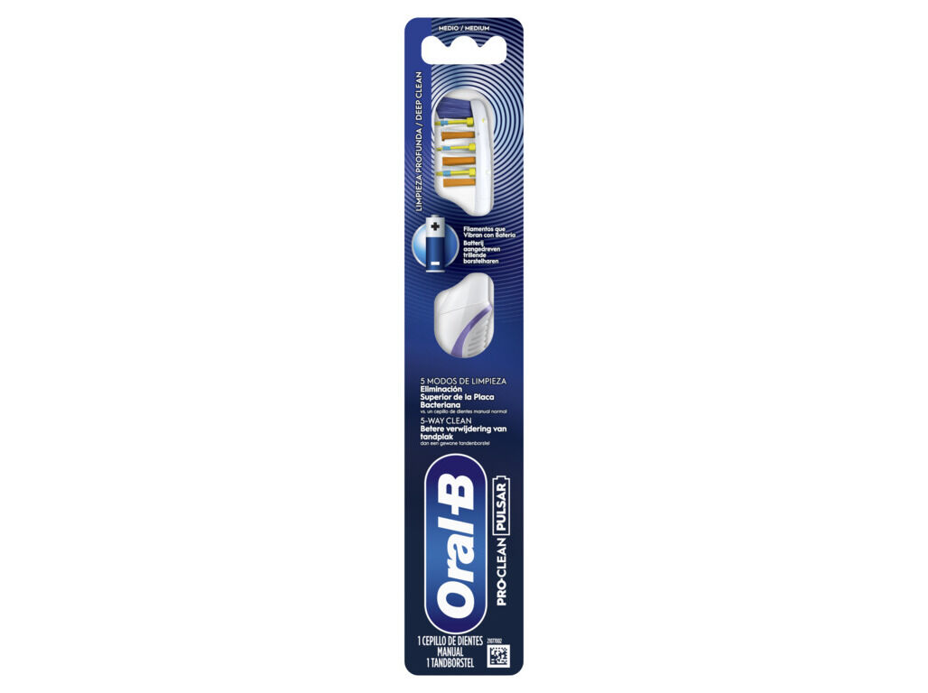 ESCOVA DENTES ORAL-B MANUAL PRO-CLEAN PULSAR 1UN image number 0