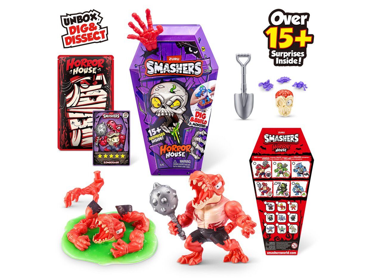 CASA DO HORROR SMASHERS M&Eacute;DIA MODELOS SORTIDOS image number 2