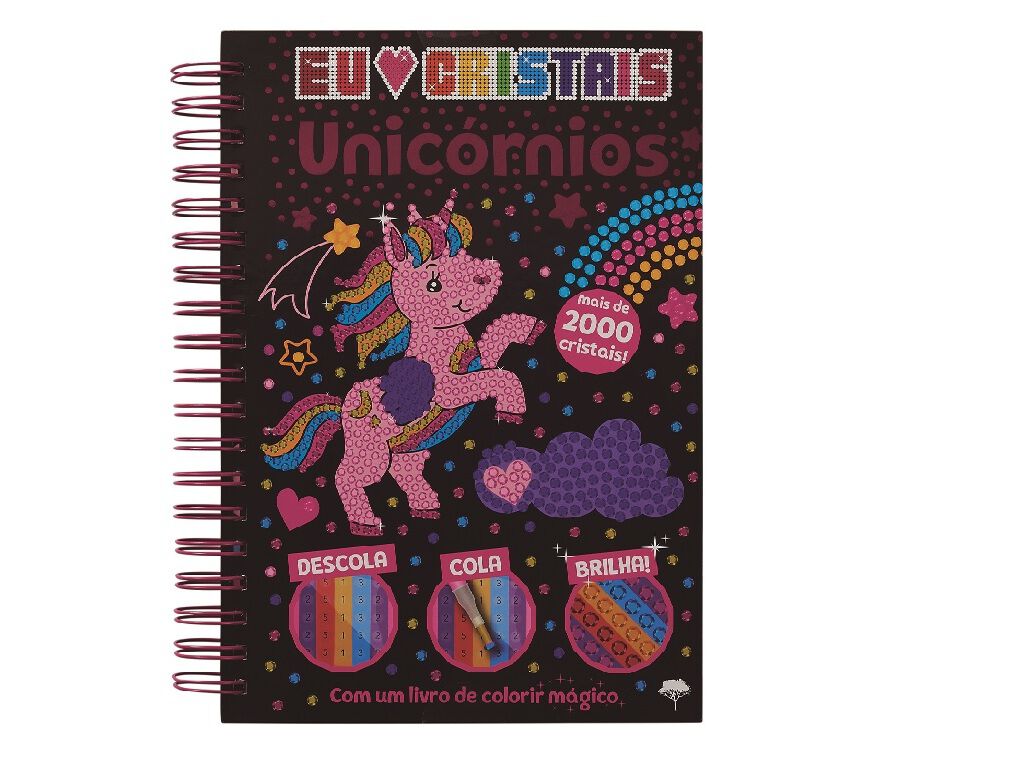 LIVRO EU AMO CRISTAIS UNICORNIOS DE AAVV image number 1