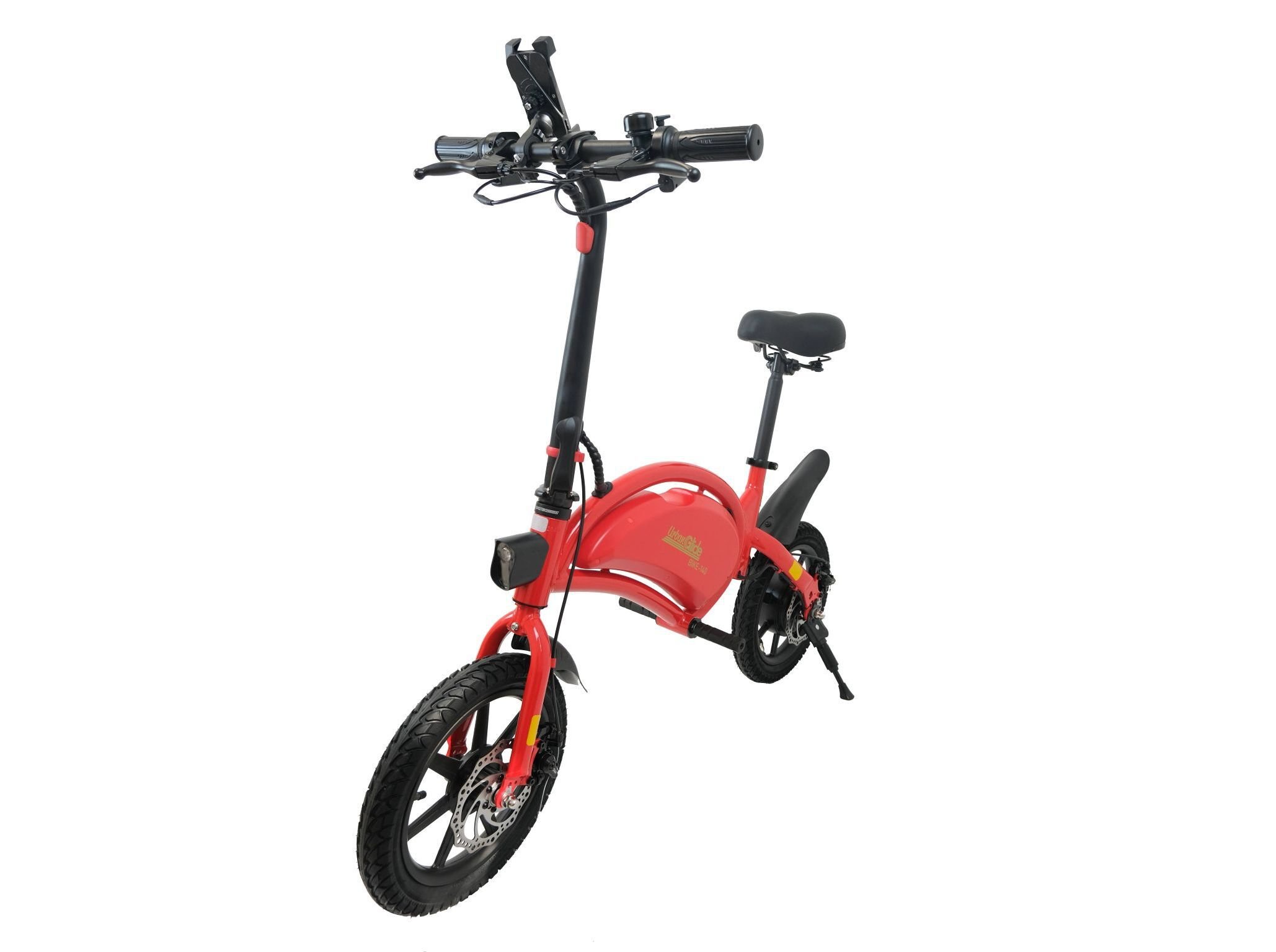 BICICLETA ELETRICA URBANGLIDE BIKE 140 RED image number 2