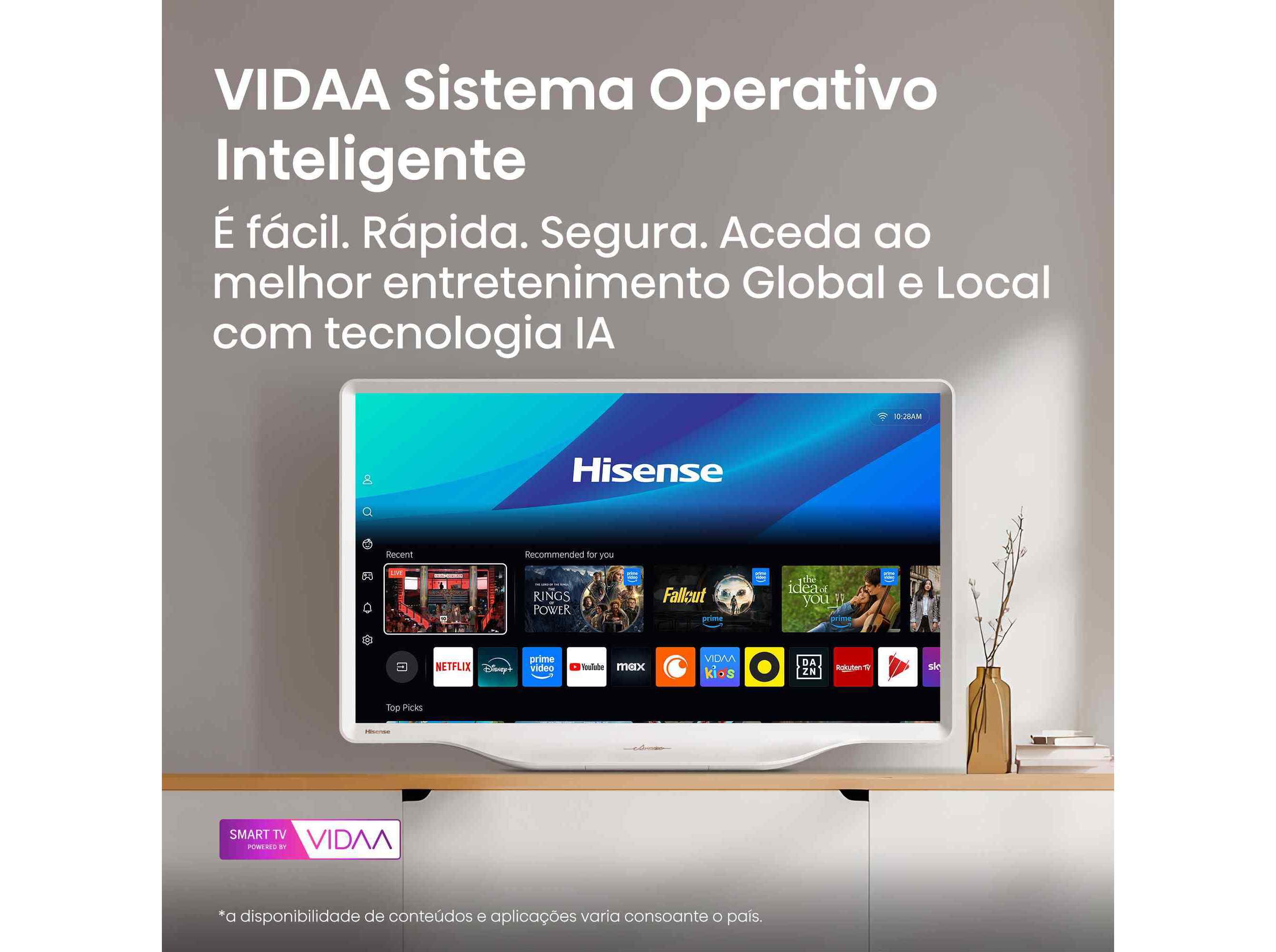 TV QLED HISENSE 32S5Q SMART FULL HD image number 9
