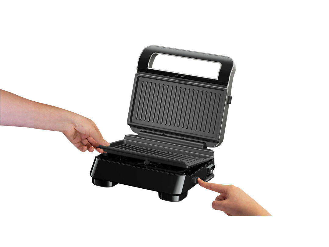 SANDWICHEIRA BRAUN 800W SM5006 CINZA image number 1