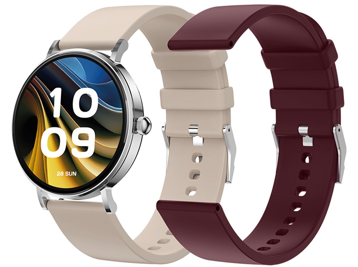 SMARTWATCH SPC DUO VELVET BEGE image number 1