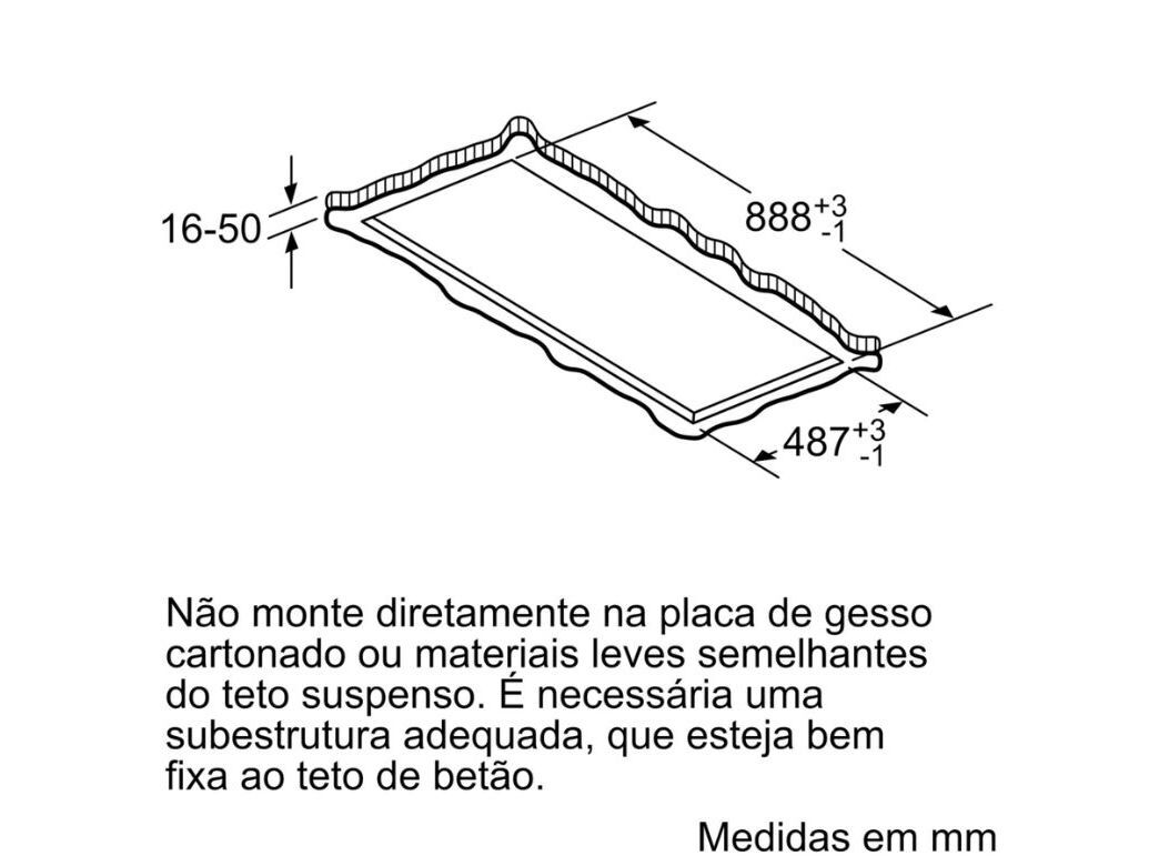 EXAUSTOR DE TETO BOSCH DRC99PS20 A 933M3/H 90CM BRANCO image number 3