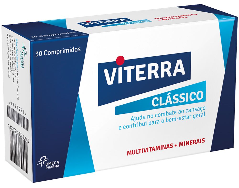 SUPLEMENTO VITERRA CL&Aacute;SSICO 30 COMPRIMIDOS image number 0
