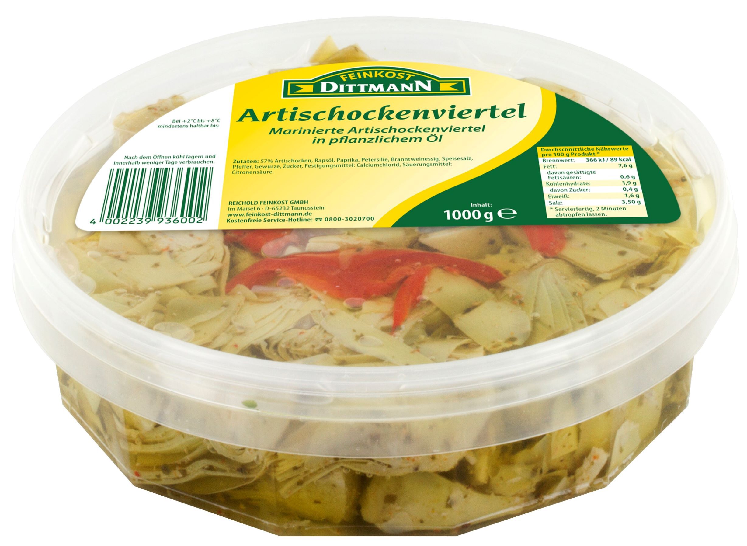 ALCACHOFRA MARINADA DITTMANN KG image number 0