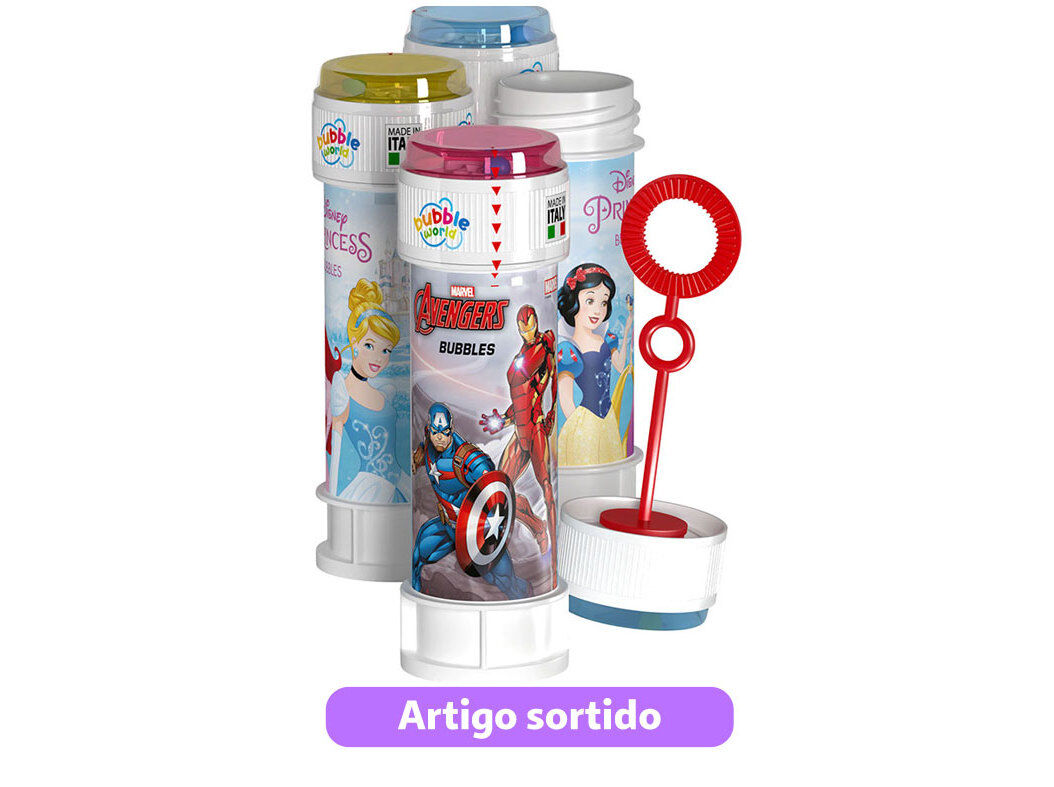 BOLAS DE SAB&Atilde;O MARVEL 60ML 1 UNIDADE MODELOS SORTIDOS