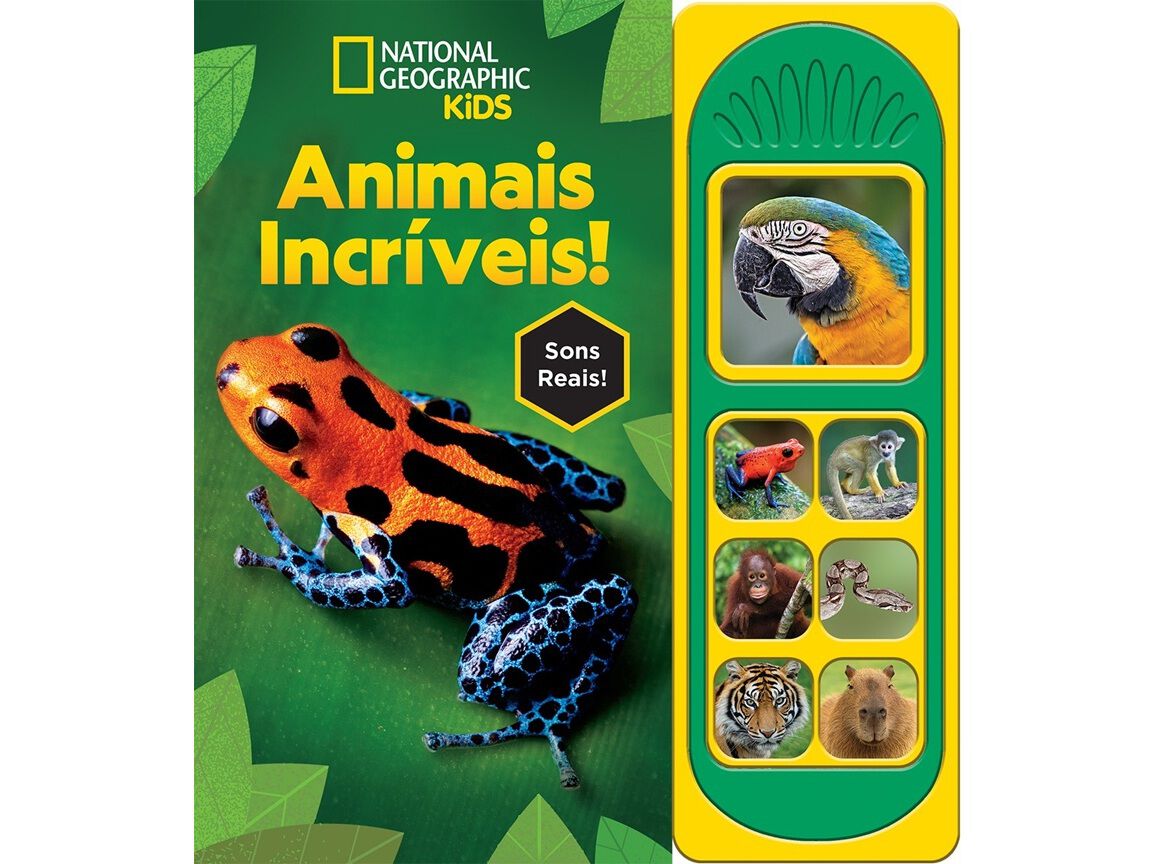 LIVRO ANIMAIS INCR&Iacute;VEIS! NATIONAL GEOGRAPHIC image number 0