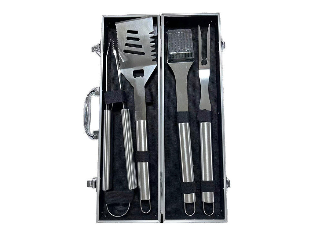SET 4 TALHERES METAL TOPBRANDS COM CAIXA DE METAL image number 0