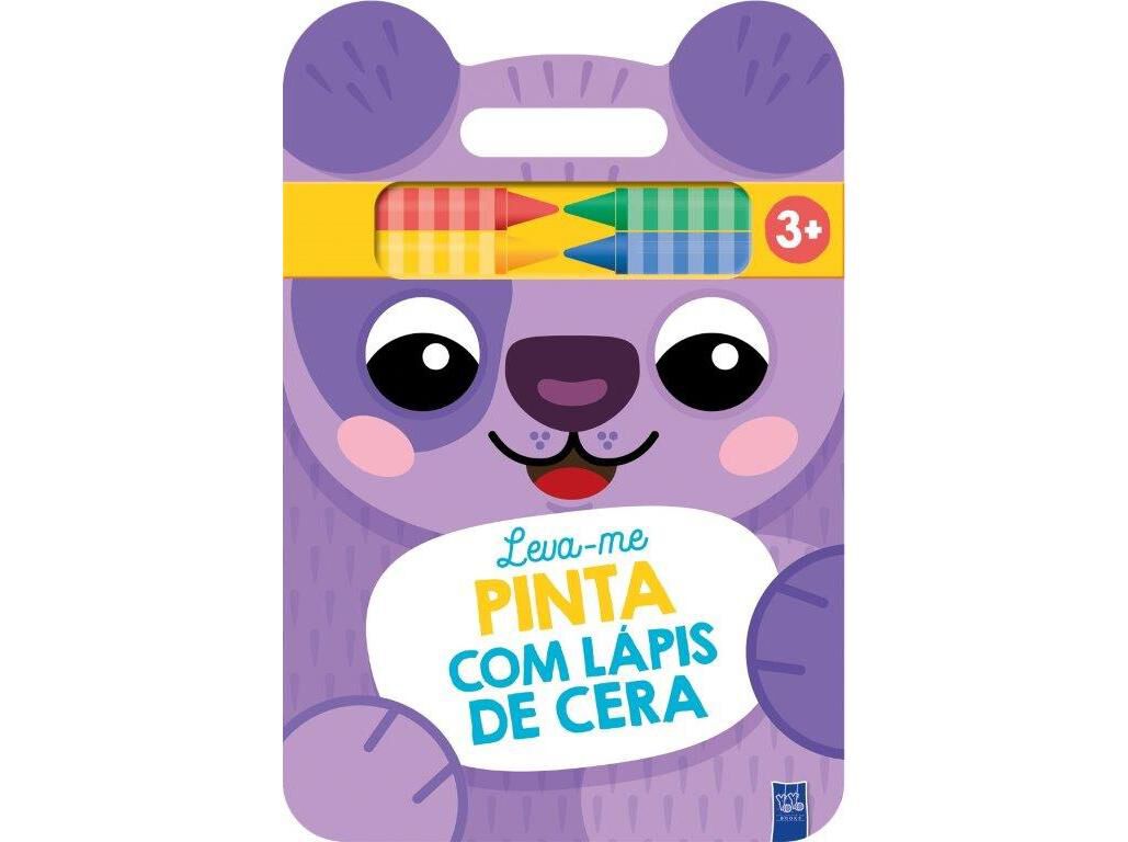 LIVRO LEVA-ME - PINTA COM L&Aacute;PIS DE CERA - COALA image number 0