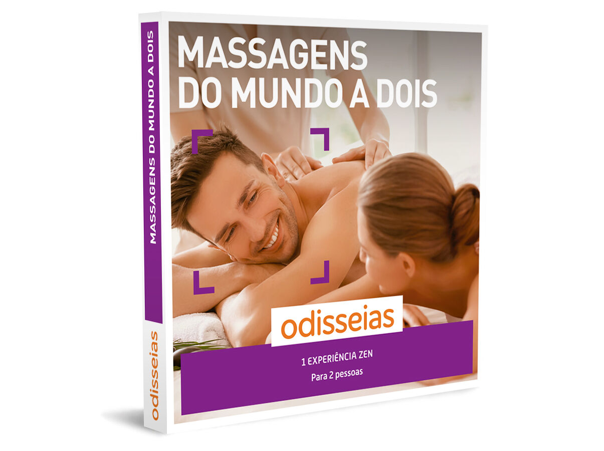 PACK ODISSEIAS MASSAGENS DO MUNDO A DOIS