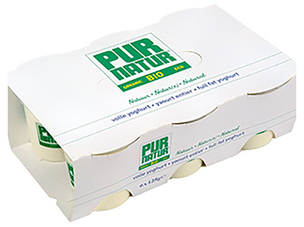 IOGURTE PUR NATUR BIOL&Oacute;GICO NATURAL 6X125G