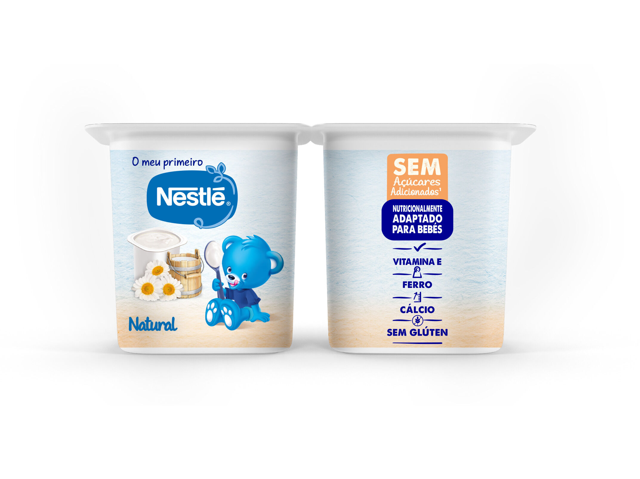 IOGURTE BEB&Eacute; NESTL&Eacute; NATURAL +6MESES 4X100G image number 1