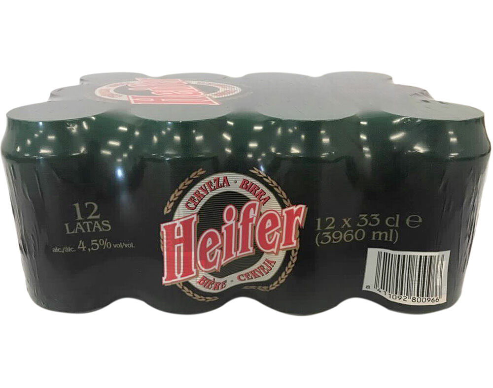 CERVEJA HEIFER LATA 12X0.33L