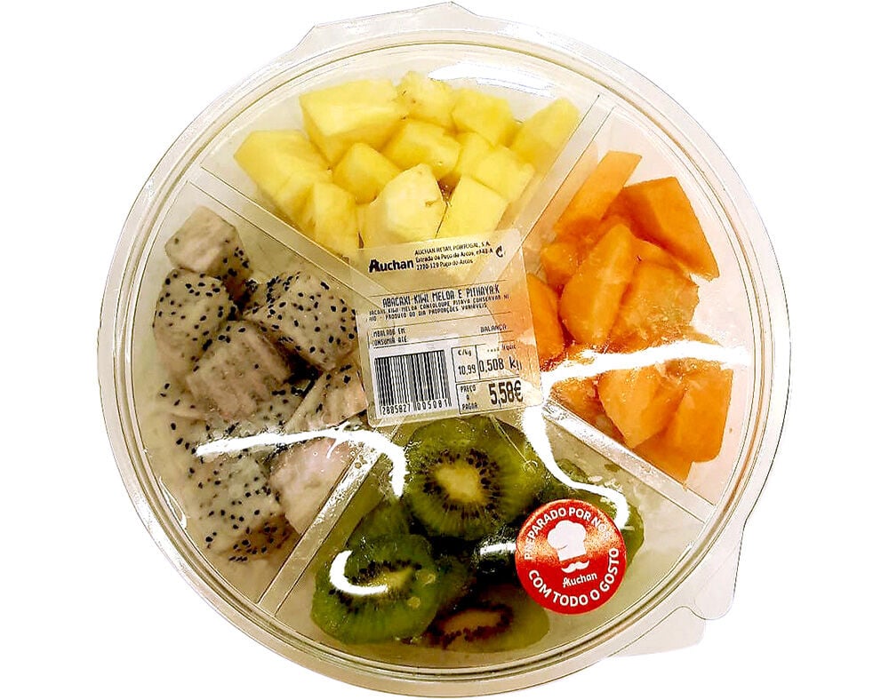 ABACAXI KIWI MELOA E PITAIA PEDA&Ccedil;OS KG