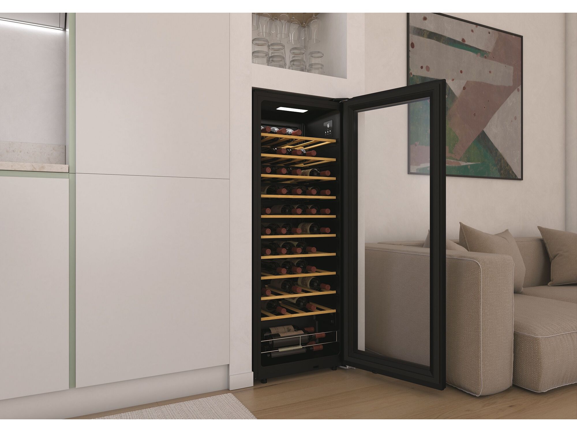 CAVE DE VINHOS CANDY CWC058 G 58 GARRAFAS image number 9