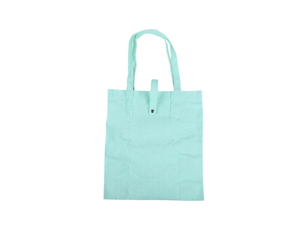 TOTE BAG ALGOD&Atilde;O AUCHAN VERDE YOUR FILE 35X40CM image number 0