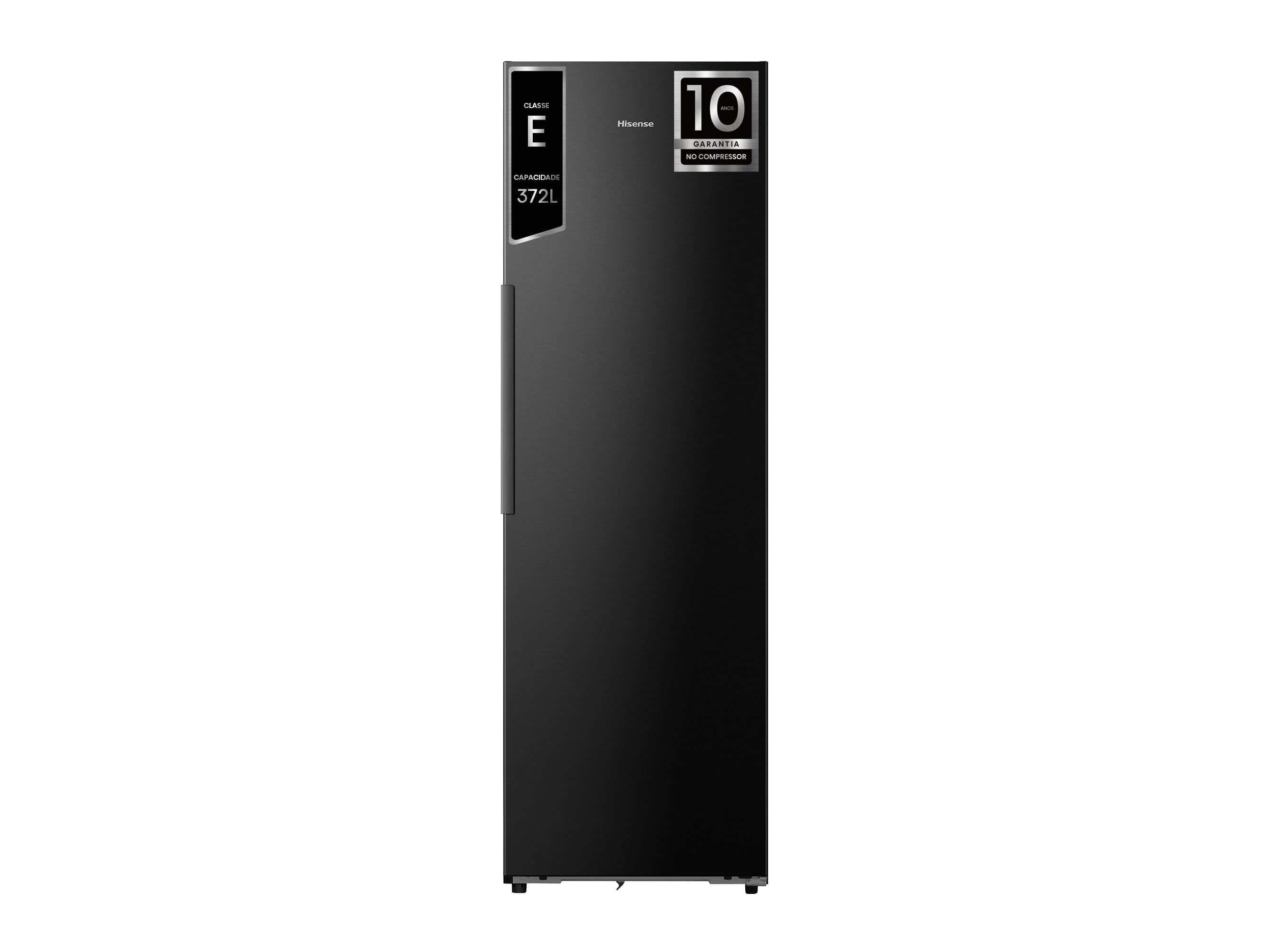 FRIGOR&Iacute;FICO HISENSE KITCHEN FIT RL3K370SAFC (NO FROST C 185.6CM 372L PRETO)