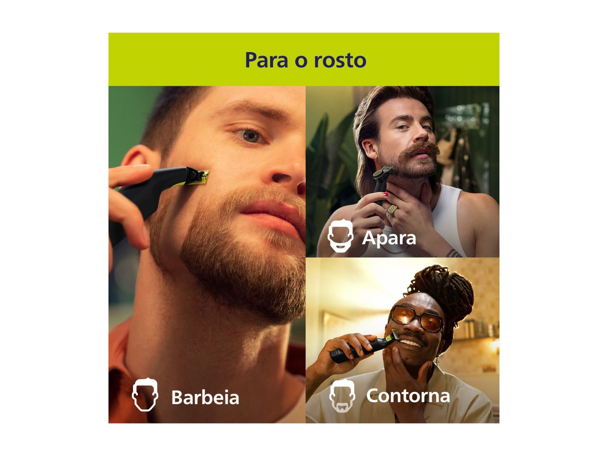 APARADOR MULTIFUN&Ccedil;&Otilde;ES PHILIPS QP6652/61 ONE BLADE PRO image number 2