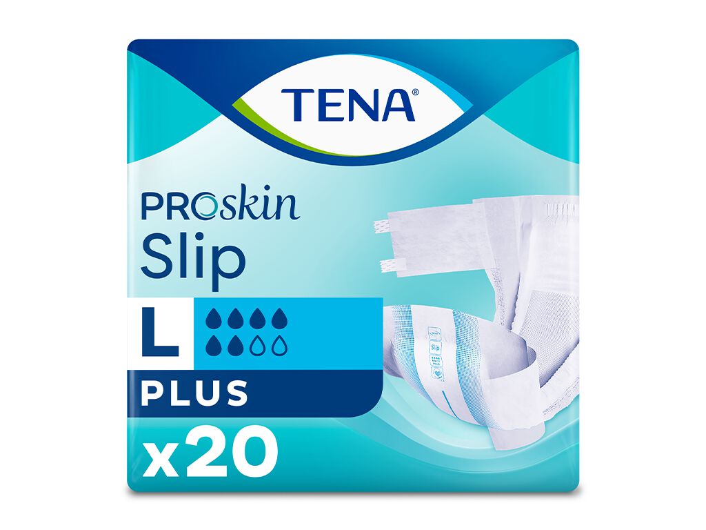 Fraldas Incontin&ecirc;ncia Tamanho L Tena Slip Plus 20 Un image number 0