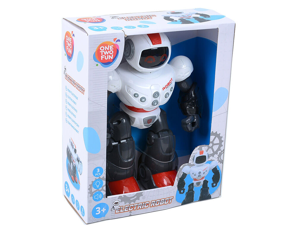 ROBOT ELECTR&Oacute;NICO ONE TWO FUN 20X28X10CM