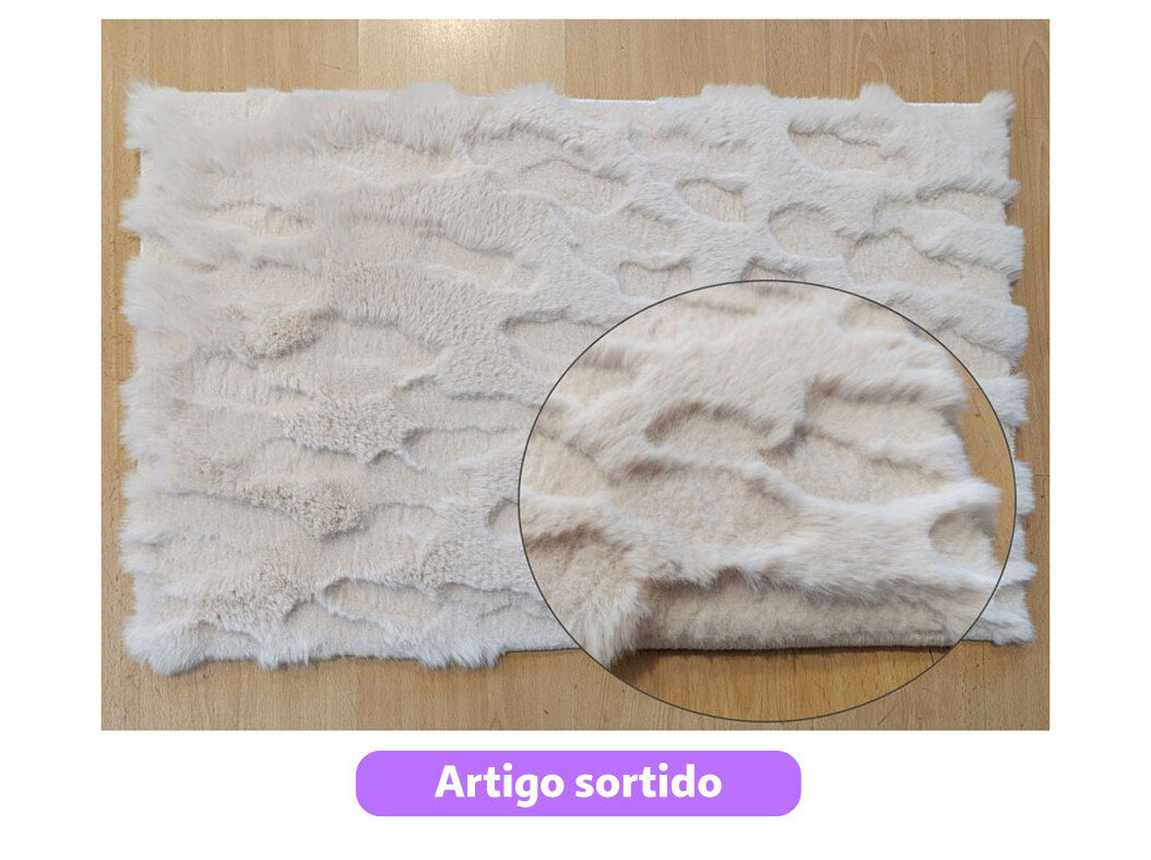 TAPETE DORNES 140X180CM CORES SORTIDAS