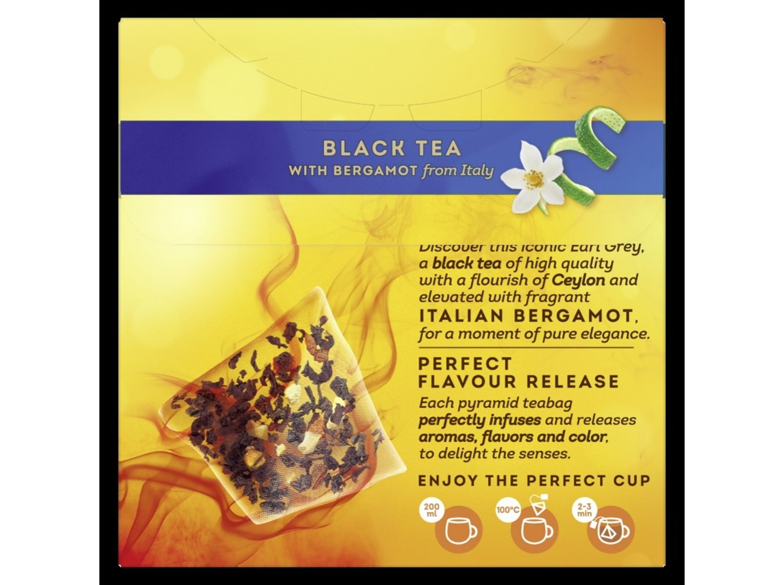 CH&Aacute; PRETO LIPTON EARL GREY 20 UN image number 2