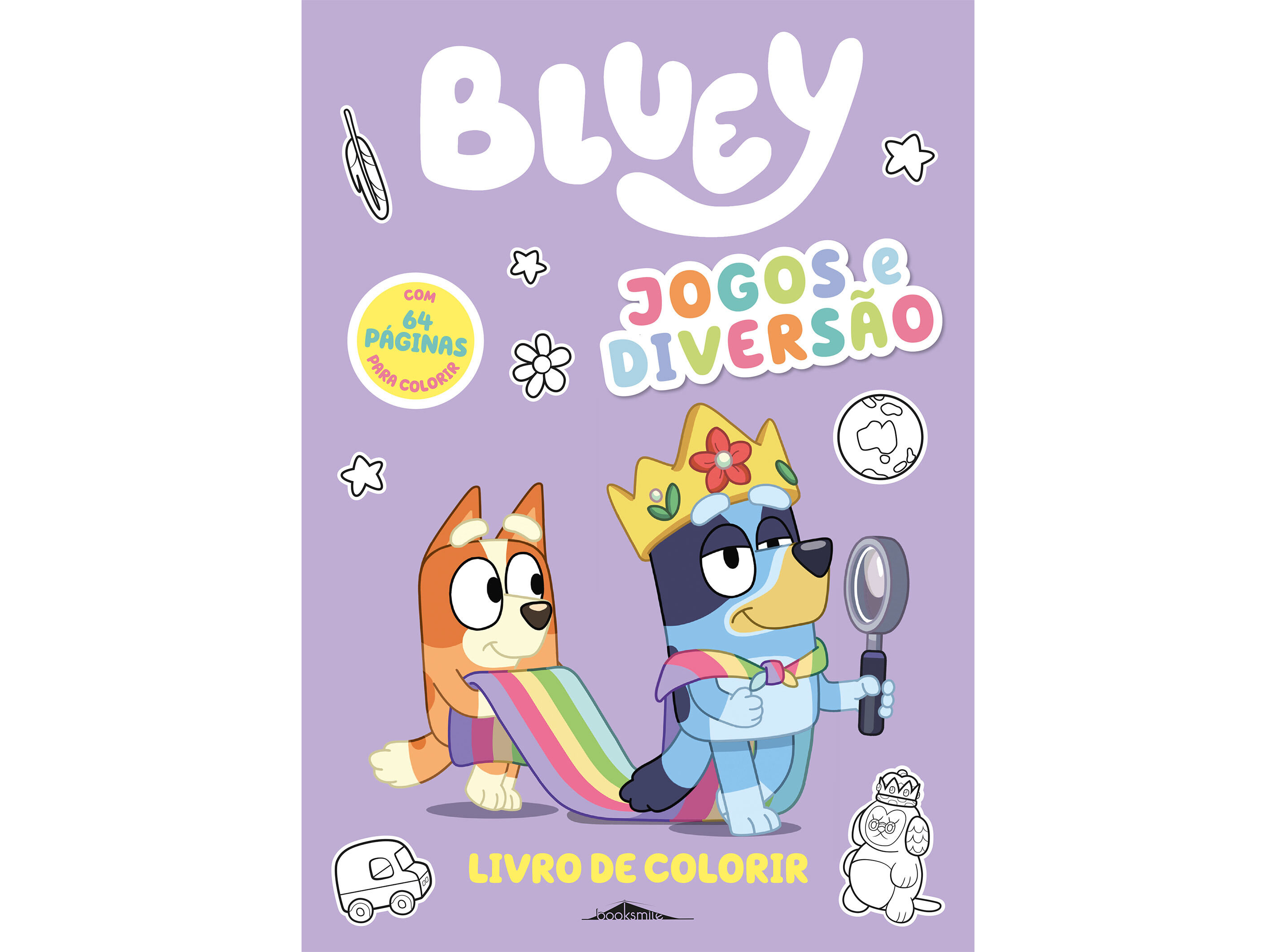 BLUEY JOGOS E DIVERS&Atilde;O - PARA COLORIR image number 0