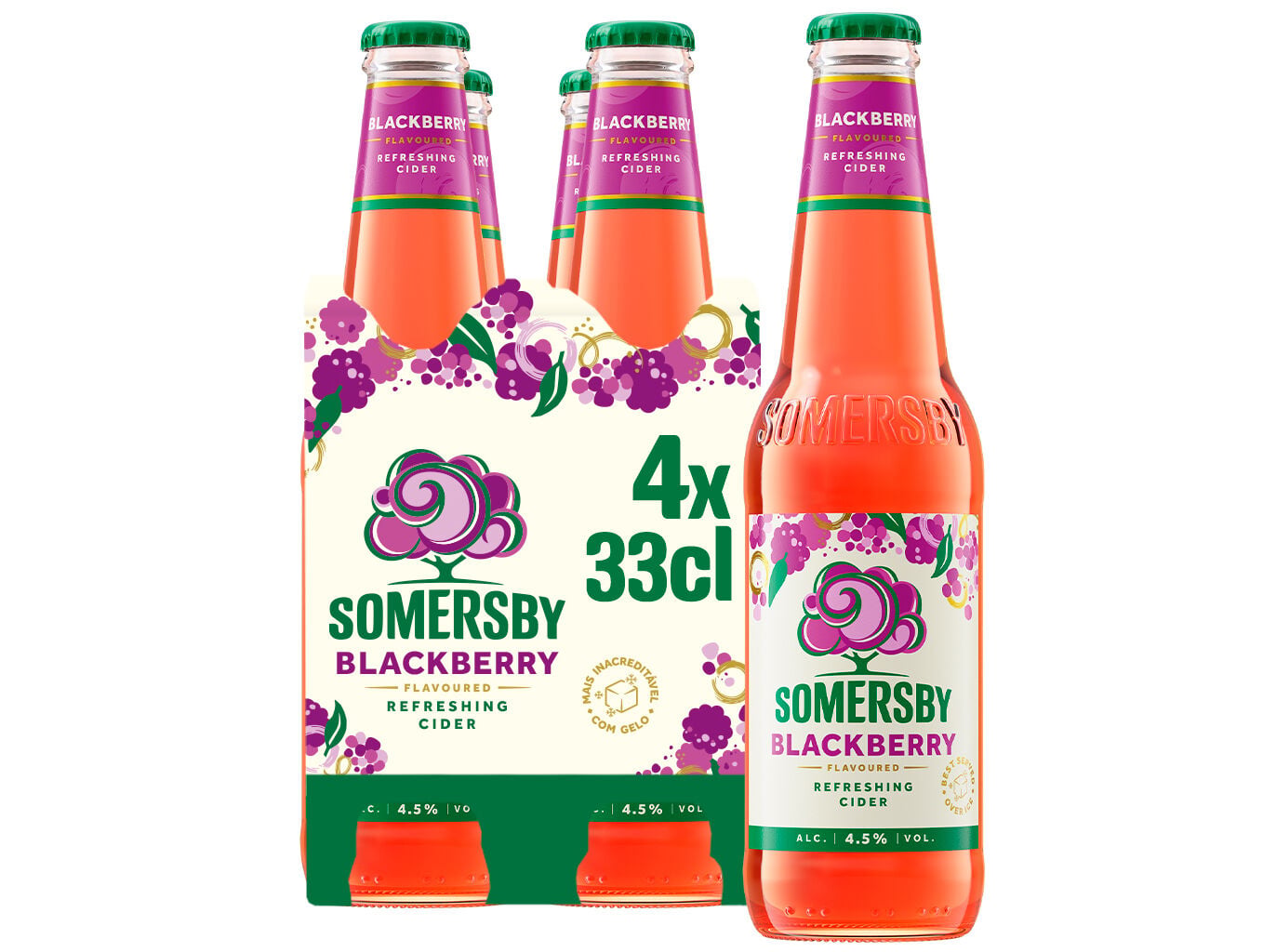 SIDRA SOMERSBY BLACKBERRY TP 4X0.33L image number 0