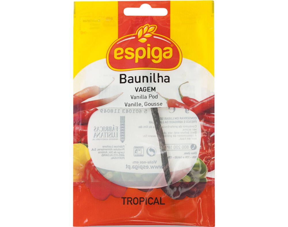 VAGEM ESPIGA DE BAUNILHA SAQUETA 1.2G