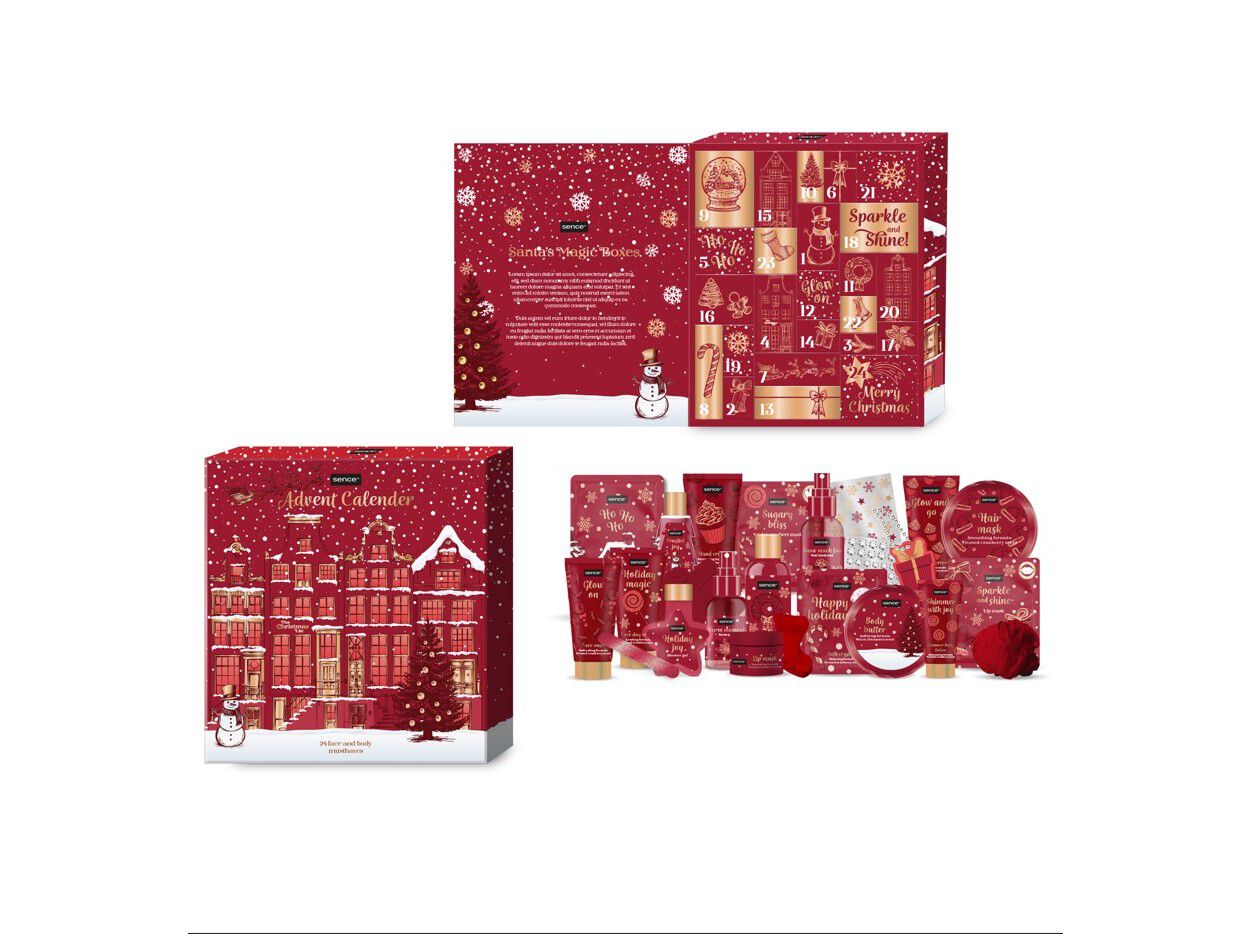 CALENDARIO DO ADVENTO SENCE THE CHRISTMAS LIST