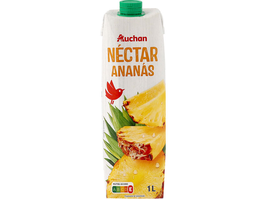 N&Eacute;CTAR AUCHAN ANAN&Aacute;S 1L image number 0