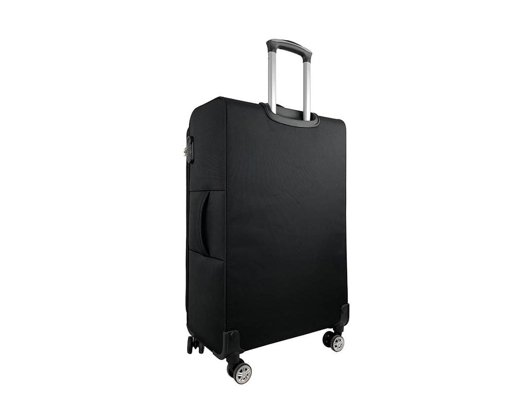 MALA DE VIAGEM GRANDE FLEX&Iacute;VEL AIRPORT PRETO 8 RODAS 75CM image number 2