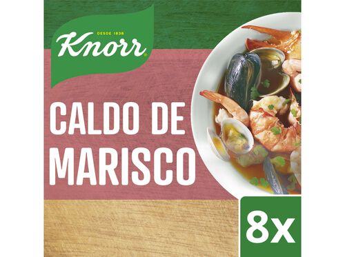 CALDO KNORR MARISCO 8 CUBOS 80G image number 0
