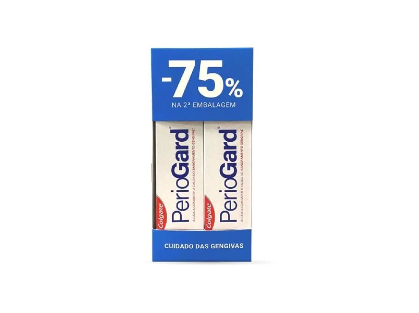 PACK PASTA PERIOGARD GENGIVAS -75% 2&ordf;UN 2X75ML image number 0