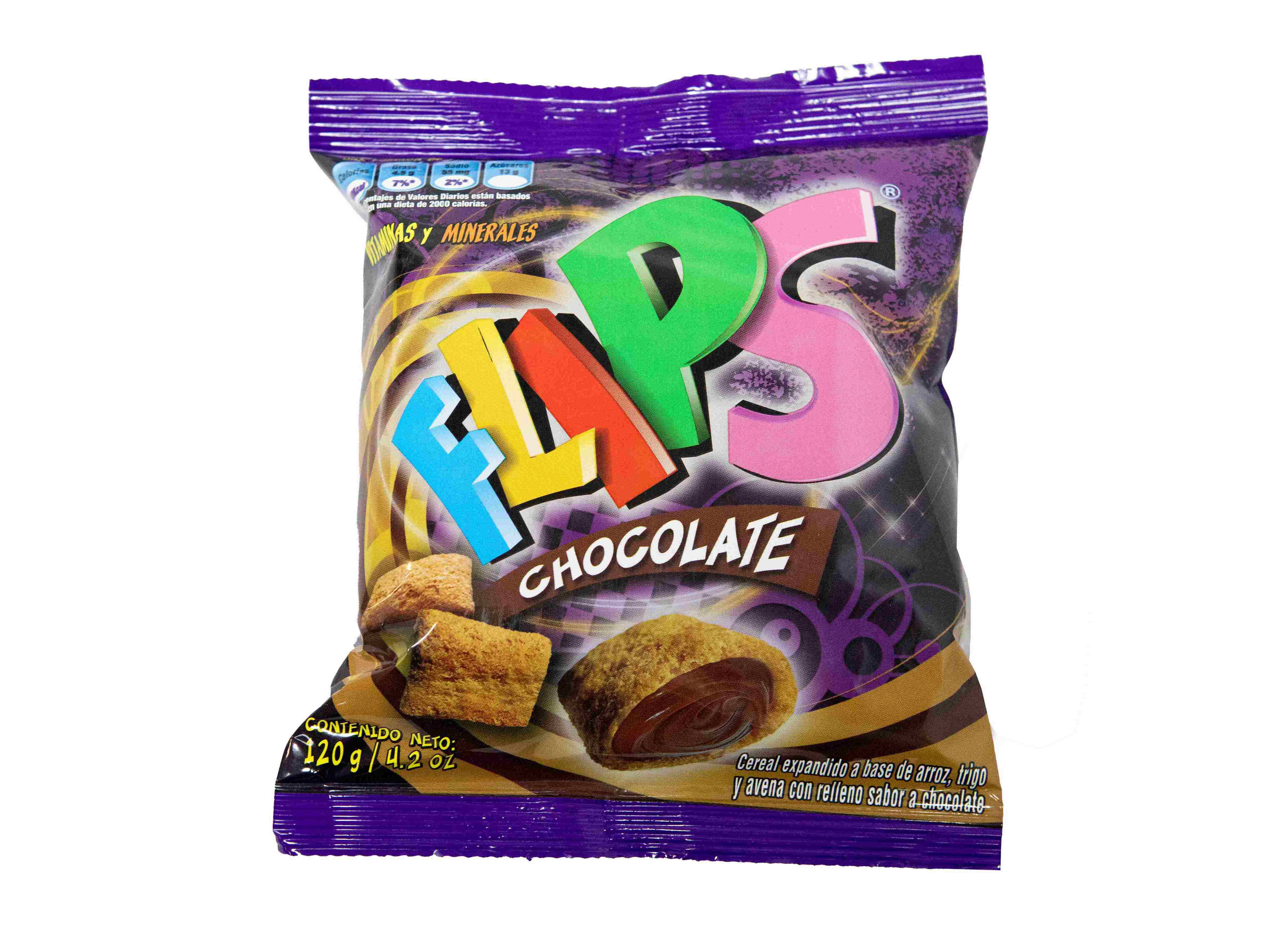 CEREAIS FLIPS CHOCOLATE 120G image number 0